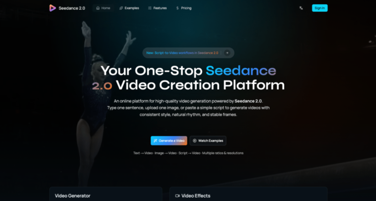 Seedance 2.0 preview